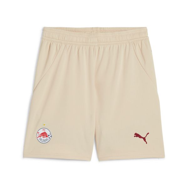 PUMA Puma FC Red Bull Salzburg 24/25 Shorts Youth, Beige, Size 9-10Y, Clothing