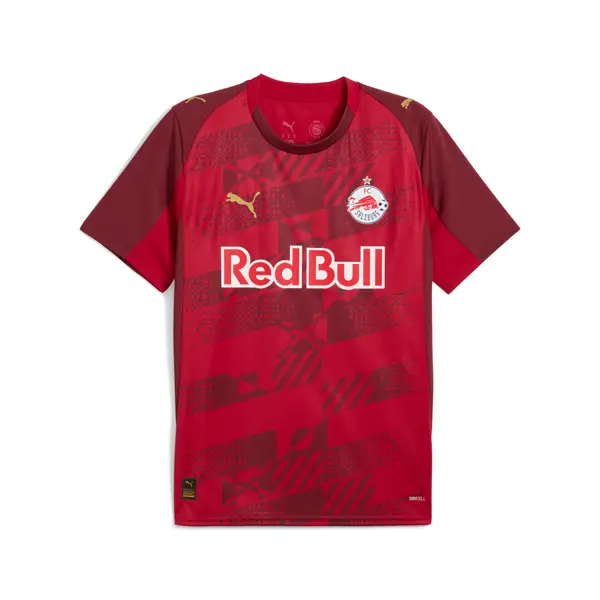 PUMA PUMA FC Red Bull Salzburg 25/26 Third Jersey Men, Sport, Dark Cherry/Metallic Gold, S