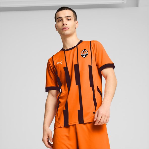 PUMA PUMA FC Shakhtar Donetsk 24/25 Home Jersey Men, Rickie Orange/Black