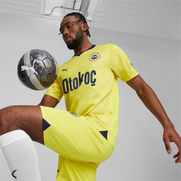 PUMA PUMA Fenerbahçe S.K. 23/24 Away Jersey Men, Blazing Yellow/Medieval Blue