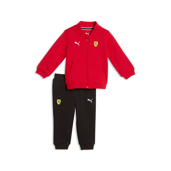 PUMA PUMA Ferrari Jogger Tracksuit Toddlers, Age, Rosso Corsa/Black, 4-6M