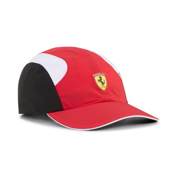 PUMA Puma Ferrari Race RCT 4 Panel Cap, Red, Accessories