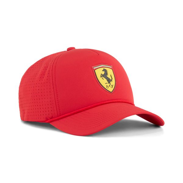 PUMA Puma Ferrari Race Trucker Cap, Red, Accessories