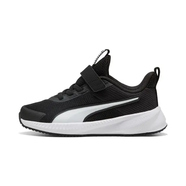 PUMA PUMA Flyer 4 Running Shoes Kids, Shoes, Black/White, 27.5