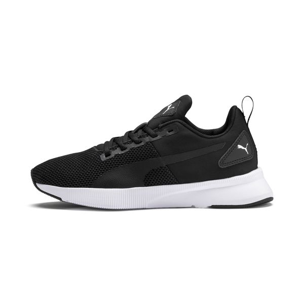 PUMA PUMA Flyer Runner Youth Trainers, Black/White