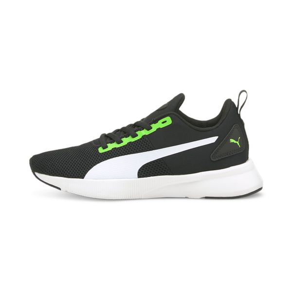 PUMA Puma Flyer Runner Youth Trainers, Green, Size 35.5, Shoes