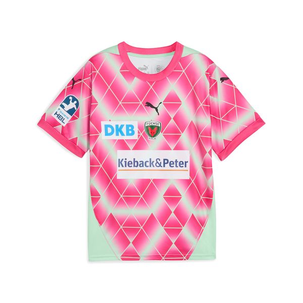 PUMA Puma Füchse Berlin 24/25 Away Jersey Youth, Green, Size 3-4Y, Clothing