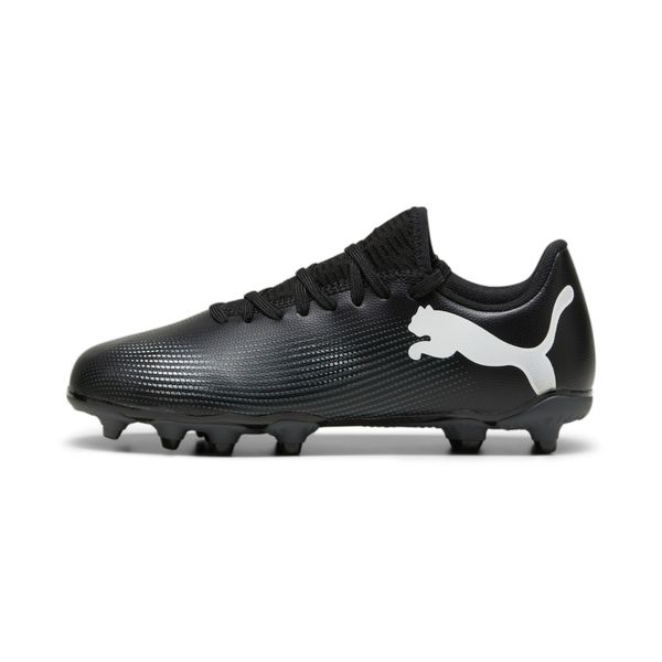 PUMA Puma FUTURE 7 PLAY FG/AG Youth Football Boots, Black, Size 38, Shoes