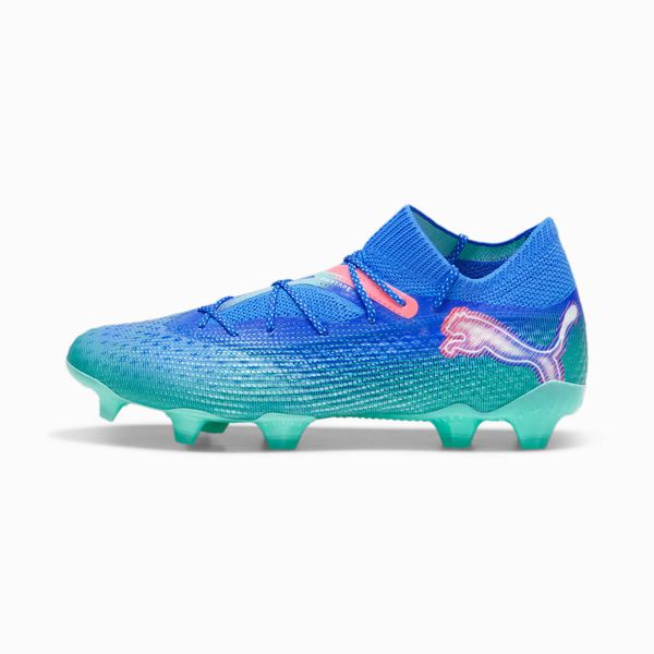 PUMA PUMA Future 7 Ultimate FG/AG Football Boots, Bluemazing/White/Electric Peppermint