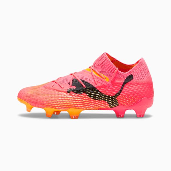 PUMA PUMA Future 7 Ultimate FG/AG Women's Football Boots, Sunset Glow/Black/Sun Stream