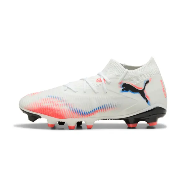 PUMA PUMA FUTURE 8 MATCH FG/AG Football Boots Women, Shoes, White/Black/Glowing Red, 35.5
