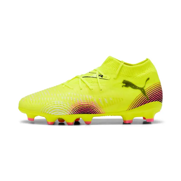 PUMA PUMA FUTURE 8 PRO FG/AG Football Boots Youth, Shoes, Yellow Alert/Black/Sun Struck, 29