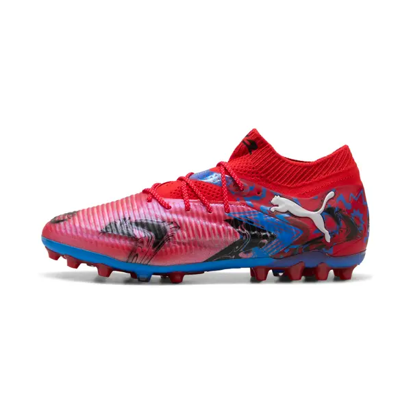 PUMA PUMA FUTURE 8 ULTIMATE PLAYMAKERS MG Football Boots Unisex, Shoes, Red/Ultra Blue/Black, 44
