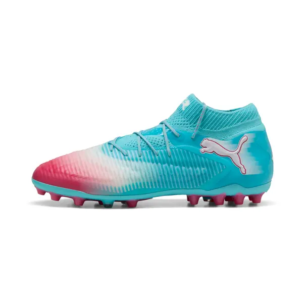 PUMA PUMA FUTURE 8 ULTIMATE RE-CHARGE MG Football Boots Unisex, Shoes, Hero Blue/White/Sunset Pink, 44