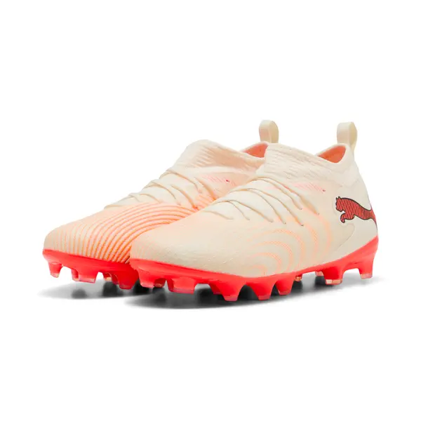 PUMA PUMA FUTURE 9 MATCH FG/AG Football Boots Youth, Shop, Sugared Almond/White/Ultra Red, 29