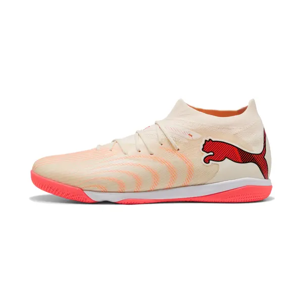 PUMA PUMA FUTURE 9 MATCH IT Football Boots Unisex, Shoes, Sugared Almond/White/Ultra Red, 44