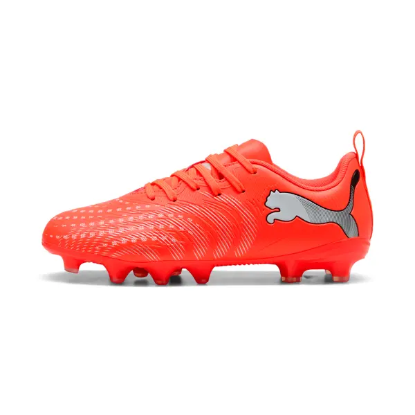 PUMA PUMA FUTURE 9 PLAY FG/AG Football Boots Youth, Shoes, Glowing Red/White/Black, 29