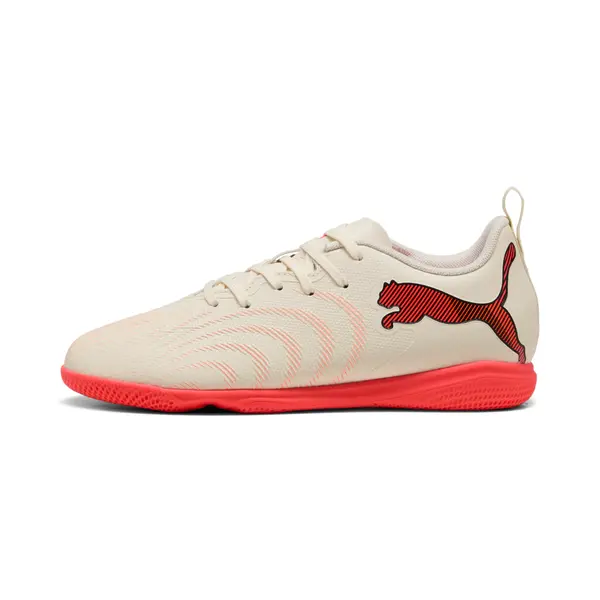 PUMA PUMA FUTURE 9 PLAY IT Football Boots Youth, Shoes, Sugared Almond/White/Ultra Red, 29