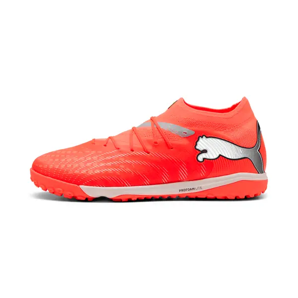 PUMA PUMA FUTURE 9 PRO Cage Football Boots Unisex, Shoes, Glowing Red/White/Black, 44