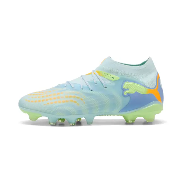 PUMA PUMA FUTURE 9 PRO LIGHT UP FG/AG Football Boots Women, Shoes, Fizzy Light/Icy Blue/Intense Lavender, 35.5