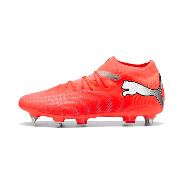 PUMA PUMA FUTURE 9 PRO MxSG Football Boots Unisex, Shoes, Glowing Red/White/Black, 44