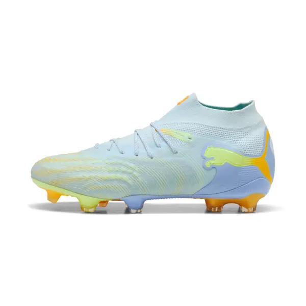 PUMA PUMA FUTURE 9 ULTIMATE LIGHT UP FG Football Boots Women, Shoes, Fizzy Light/Icy Blue/Intense Lavender, 35.5