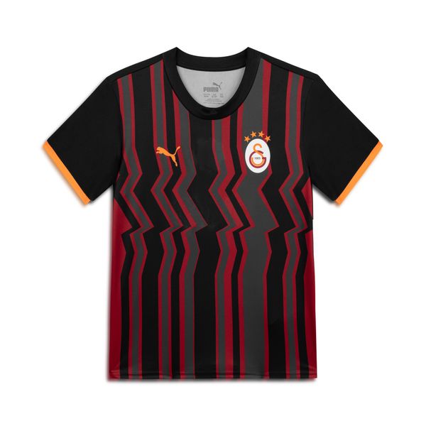PUMA PUMA Galatasaray Sk 24/25 Third Jersey Youth, Black/Intense Orange