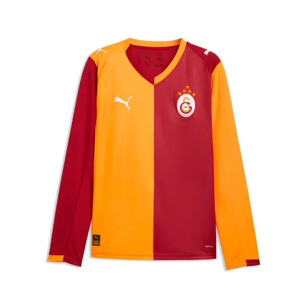 PUMA PUMA Galatasaray SK Long Sleeve Home Jersey Men, Sports, Red Rhythm/Intense Orange, S