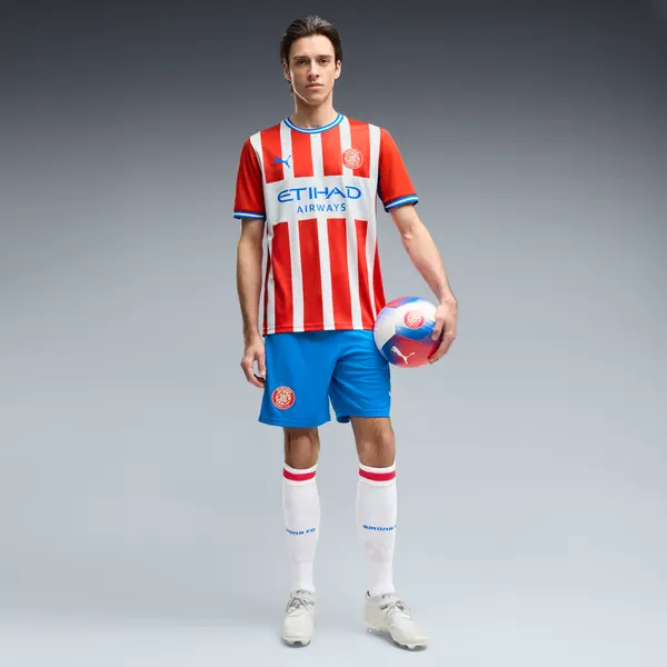 PUMA PUMA Girona F.C. 26/27 Shorts Men, Clothing, Racing Blue/White, S