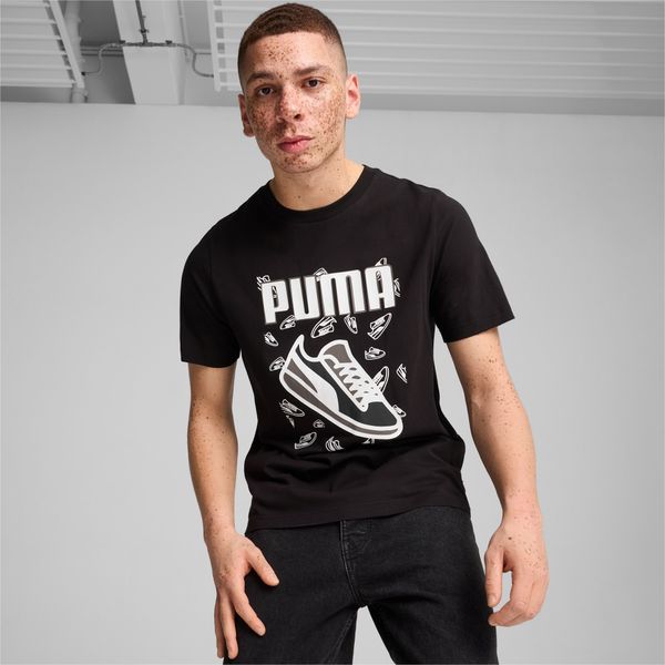 PUMA PUMA Graphics Sneaker T-Shirt Men, Black