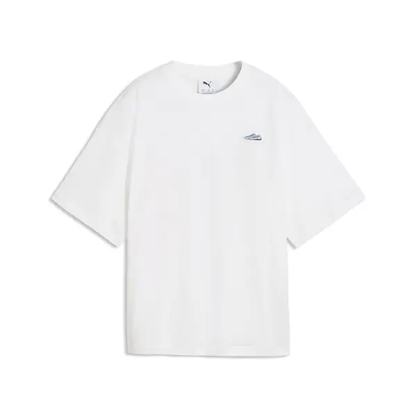 PUMA PUMA Graphics Speedcat Oversized Tee Youth, Shop, White, 15-16Y