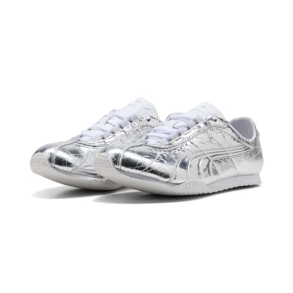 PUMA PUMA H-Street Lustre Sneakers Women, Women, Silver/Feather Gray, 35.5