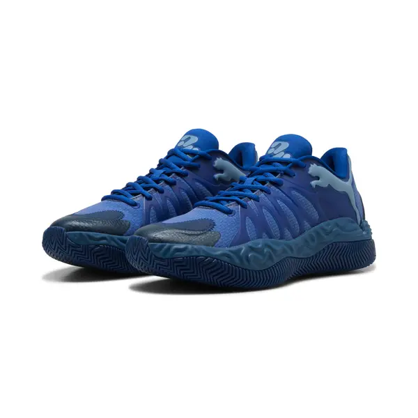 PUMA PUMA Hali 1 Low Basketball Shoes Unisex, Women, Cobalt Glaze/Zen Blue, 44
