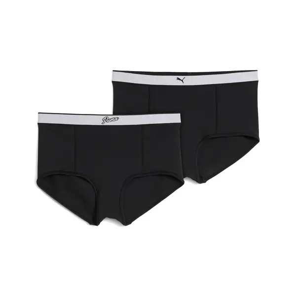 PUMA PUMA High-Rise Hipster Briefs Women (2-pack), Clothing, Black, L