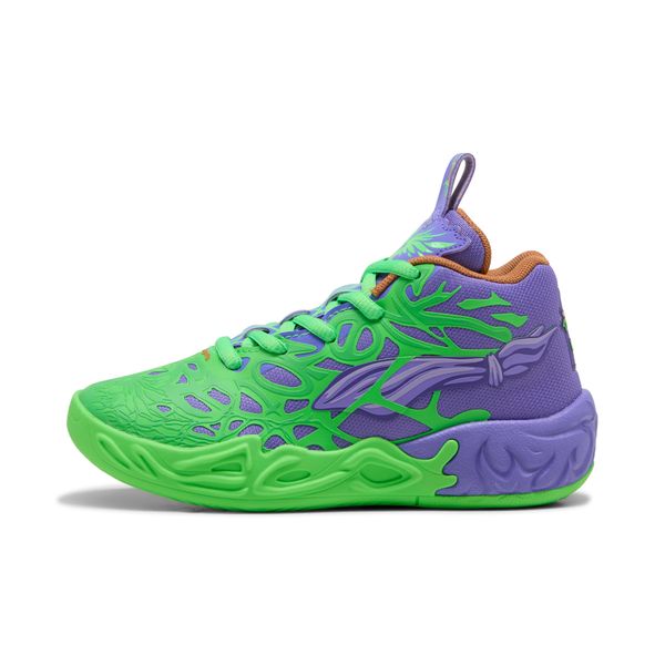 PUMA Puma HOOPS x TMNT MB.04 RD Basketball Shoes Kids, Purple, Size 35, Shoes