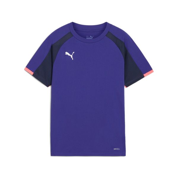 PUMA Puma Individual LIGA Jersey Youth, Blue, Size 9-10Y, Clothing