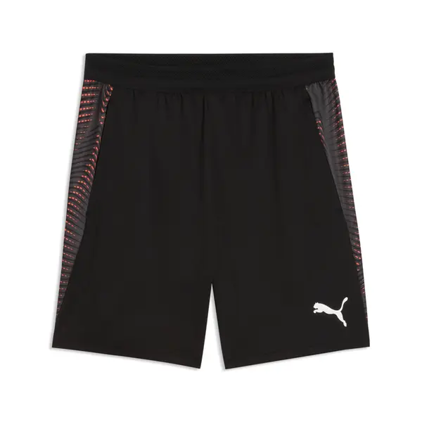 PUMA PUMA individualFINAL Football Shorts Men, Sport, Dusky Gray/Mint Jelly/Glowing Red, S