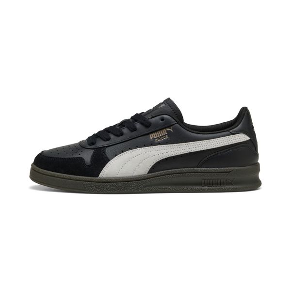 PUMA Puma Indoor Sneakers Unisex, Black, Size 42.5, Shoes