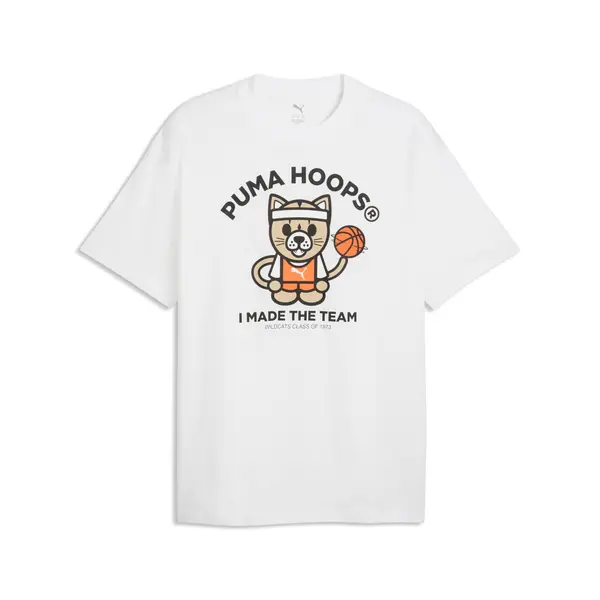 PUMA PUMA Junior Varsity Relaxed Tee Men, Men, White, S