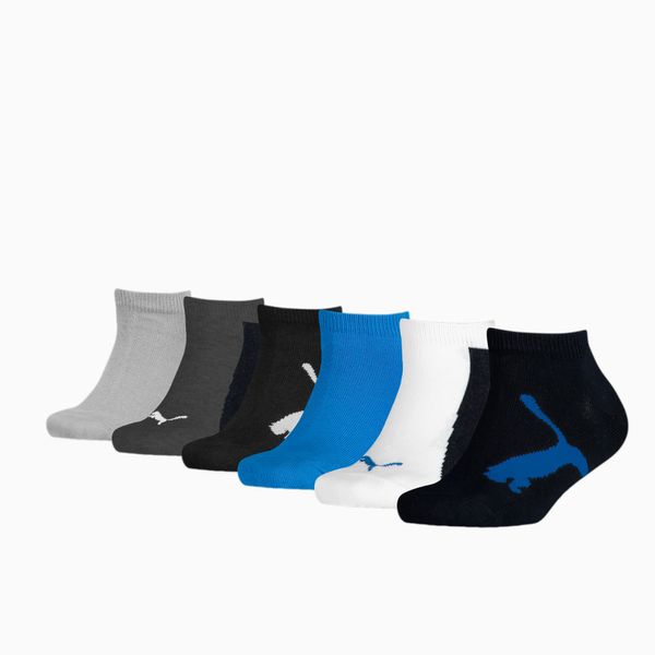 PUMA PUMA Kids Bwt Sneaker Socks 6 Pack, Dark Blue