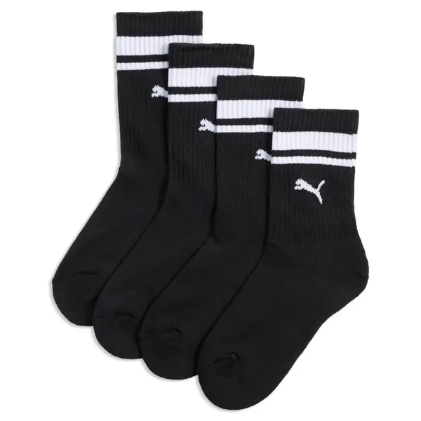 PUMA PUMA Kids' Crew Socks (2-Pack), Shop, Black, 27-30