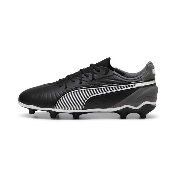 PUMA Puma KING MATCH FG/AG Football Boots Youth, Black, Size 34, Shoes