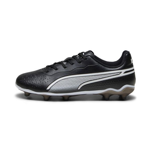 PUMA Puma KING MATCH FG/AG Youth Football Boots, Black, Size 36, Shoes