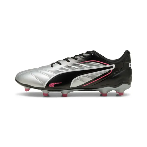 PUMA PUMA KING PRO FG/AG Football Boots Women, Shoes, Silver/Black/Sun Struck, 38