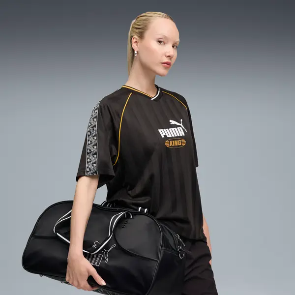 PUMA PUMA KING Relaxed Football Jersey Unisex, Clothing, Black, S