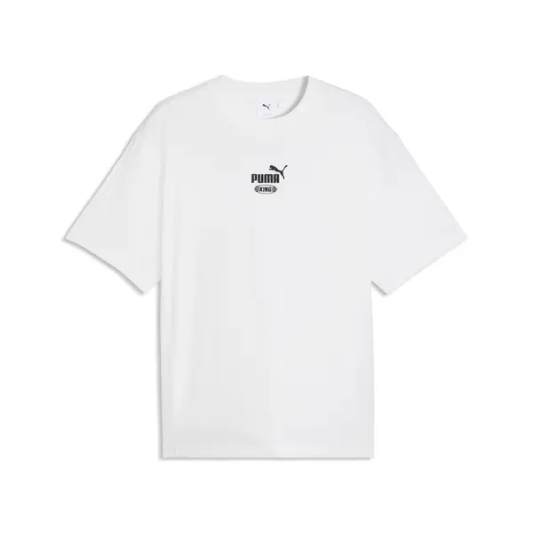 PUMA PUMA KING Sportstyle Relaxed Tee Men, Collections, White, S