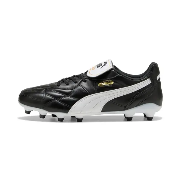 PUMA PUMA KING TOP FG/AG Football Boots Unisex, Shoes, Black/White, 44