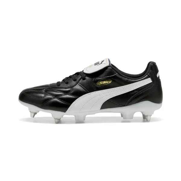 PUMA PUMA KING TOP MxSG Football Boots Unisex, Shoes, Black/White, 44