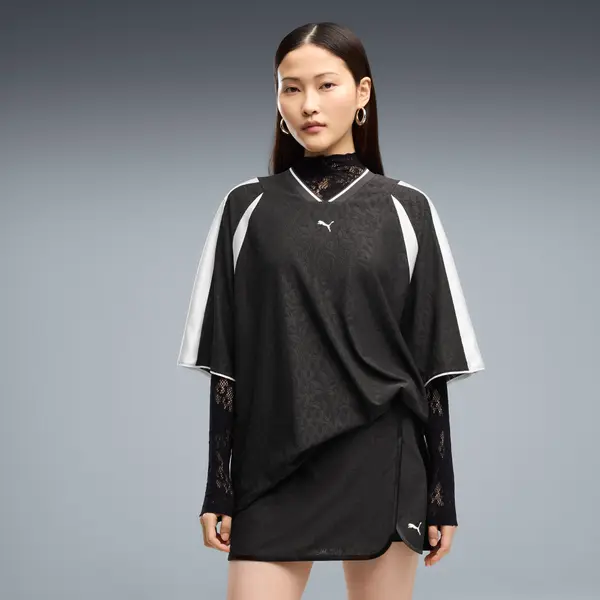 PUMA PUMA Lace Pack Oversized Jersey Women, Women, Black, S