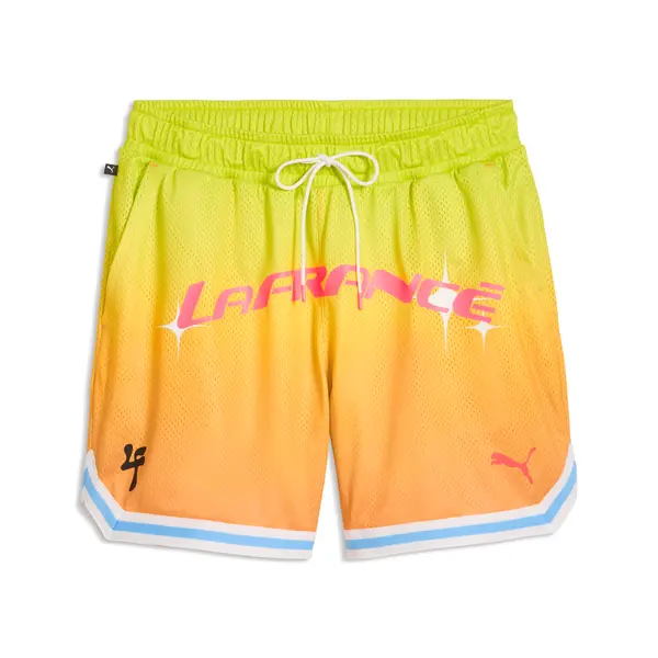 PUMA PUMA LaFrancé Heem Aerospace Mesh Relaxed Shorts Men, Sport, White/Aop, S